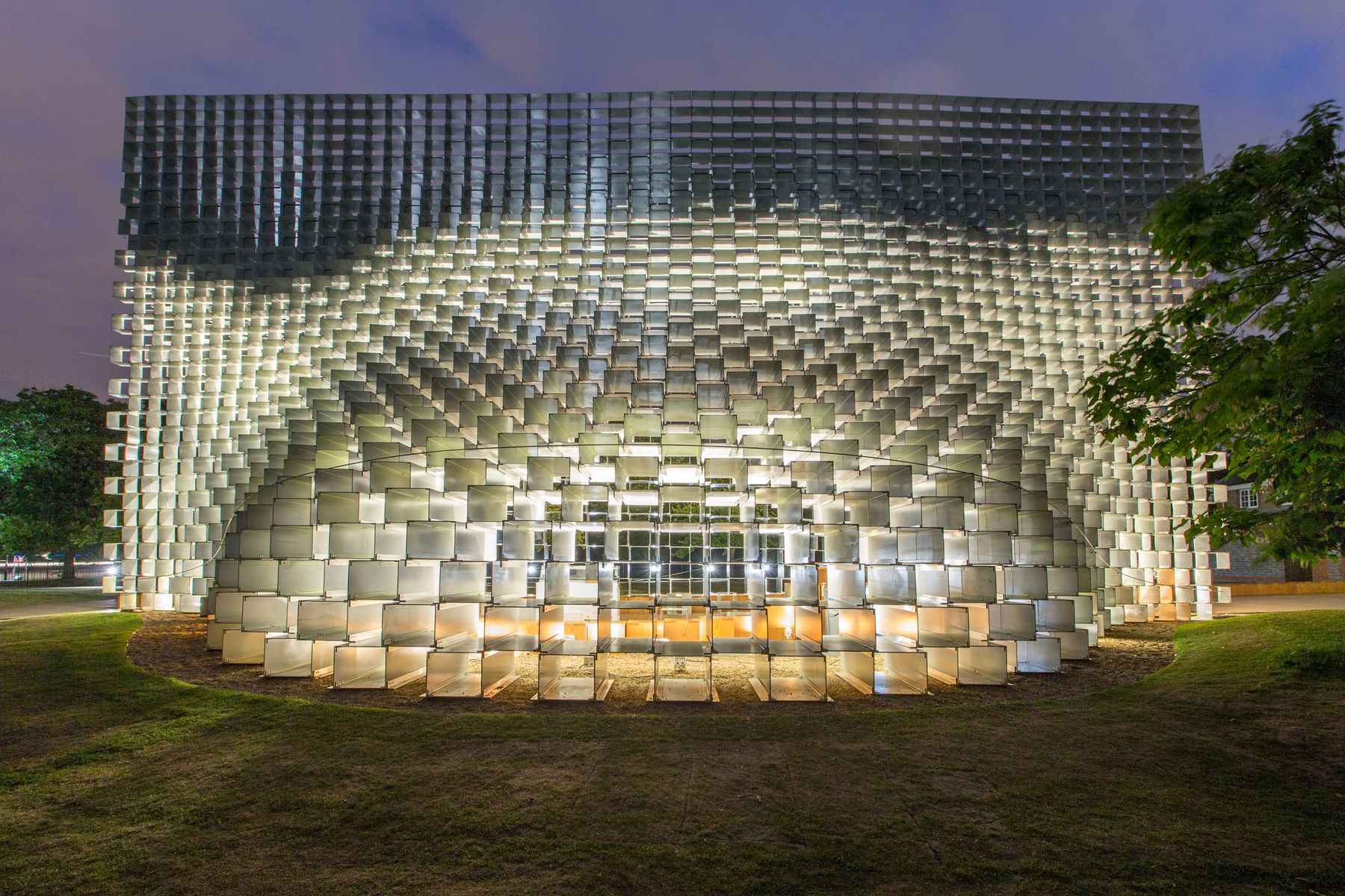 Геншин павильон. Rosenstein Pavilion. Гипары в архитектуре. Кубический павильон. Serpentine Pavilion, 2016.